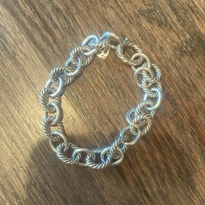 David Yurman 7.5” Oval Link Chain Bracelet